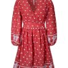 Mujer Pepe Jeans Vestidos | Vestido Batia Rojo