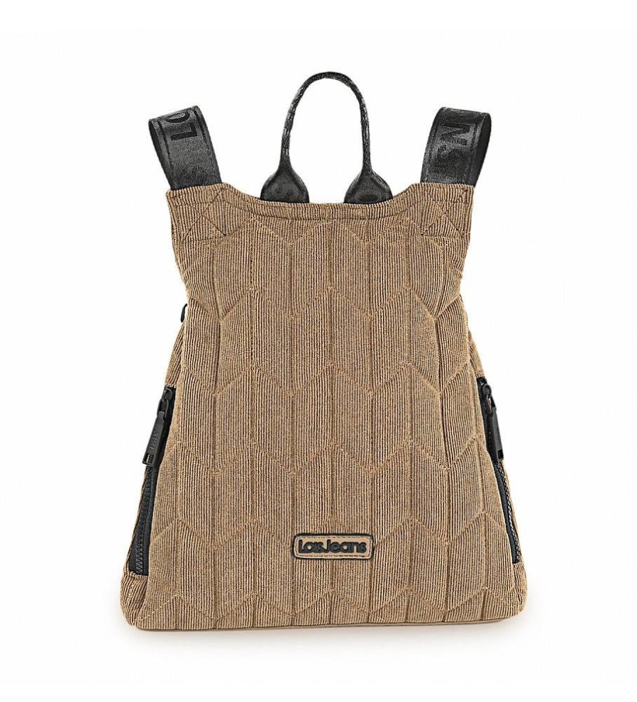 Mujer Lois Mochilas, Bolsas Y Rinoneras | Mochila Antirrobo Lois 316677 Color Taupe