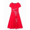 Mujer Desigual Vestidos | Vestido Broadway Road Rojo