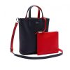 Mujer Lacoste Mochilas, Bolsas Y Rinoneras | Bolso Tote Anna Reversible Marino, Rojo -29X22X10Cm-