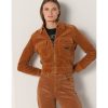 Mujer Lois Chaquetas Y Abrigos | Cazadora De Pana Plastron Marron