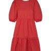 Mujer Pepe Jeans Vestidos | Vestido Bella Rojo