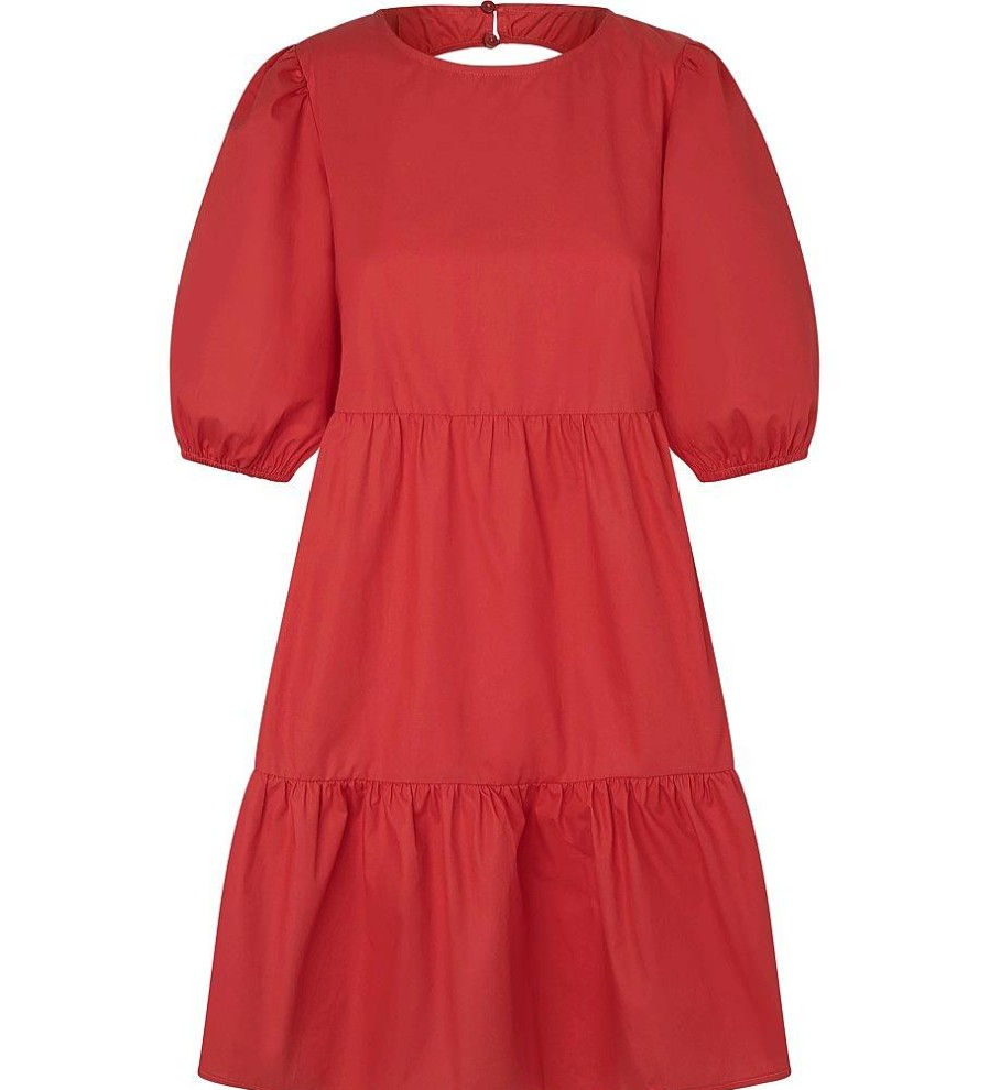 Mujer Pepe Jeans Vestidos | Vestido Bella Rojo