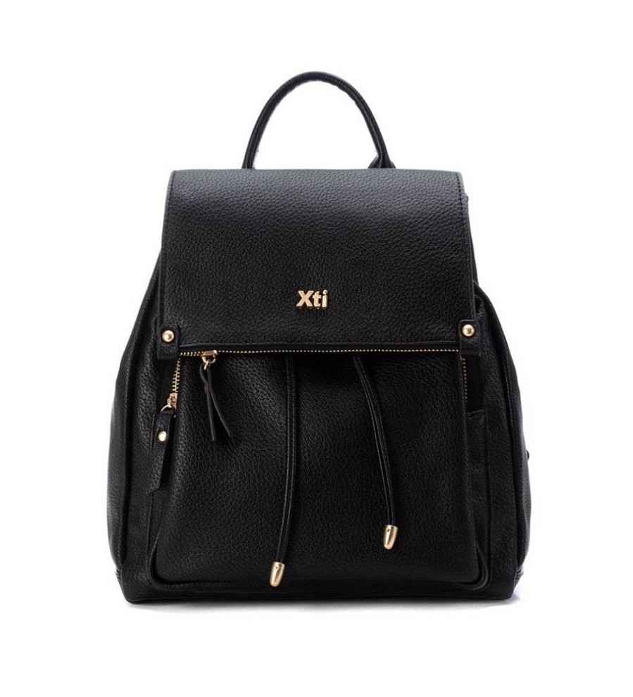 Mujer Xti Mochilas, Bolsas Y Rinoneras | Mochila 184228 Negro