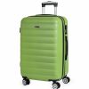 Mujer ITACA Viaje | Maleta De Viaje Rigida 4 Ruedas Mediana Trolley 71260 Pistacho -65X42X26Cm-