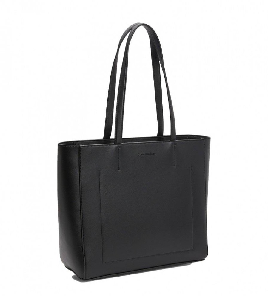 Mujer Calvin Klein Jeans Bolsos | Bolso Tote Negro