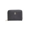 Mujer Tommy Hilfiger Carteras Y Monederos | Cartera Essential Mediana Con Monograma Th Negro