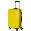 Mujer ITACA Viaje | Maleta De Viaje Rigida 4 Ruedas Mediana Trolley 71260 Amarillo -65X42X26Cm-