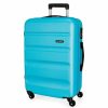 Mujer Roll Road Viaje | Maleta Grande Rigida 75Cm Roll Road Flex Azul Claro