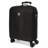 Mujer Roll Road Viaje | Maleta De Cabina Roll Road India Rigida Negro -40X55X20Cm-