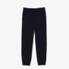 Mujer Lacoste Pantalones | Pantalon Deporte Jogger Mezcla Marino