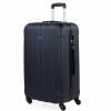 Mujer ITACA Viaje | Maleta De Viaje Grande Xl Rigida 4 Ruedas 771170 Negro -73X48X28Cm-