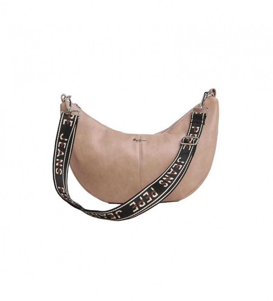 Mujer Pepe Jeans Bolsos | Bolso Eva Bass Beige