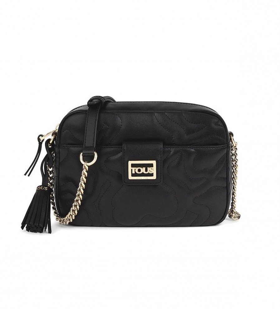 Mujer Tous Bolsos | Bandolera Reporter K Dream Negro -8X25X16Cm-