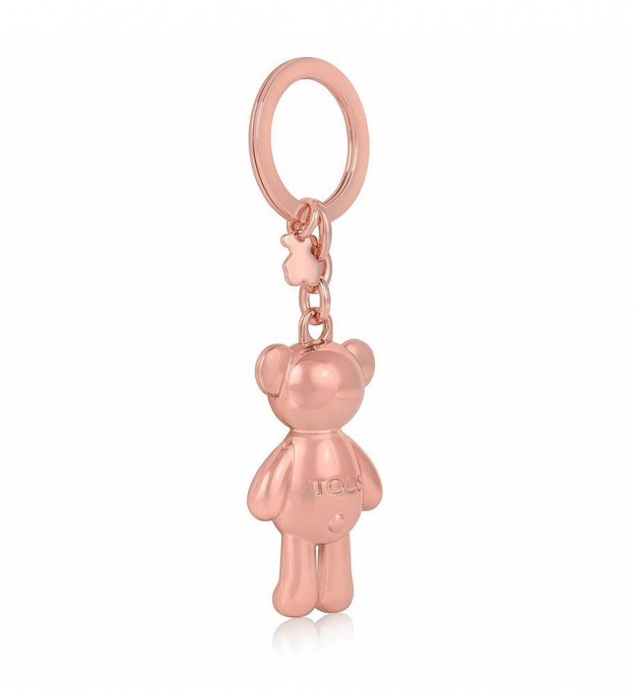 Mujer Tous Carteras Y Monederos | Llavero Oso Teddy Bear Rosa