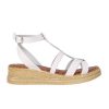 Mujer Chika10 Sandalias | Sandalias De Piel Mudejar 03 Blanco