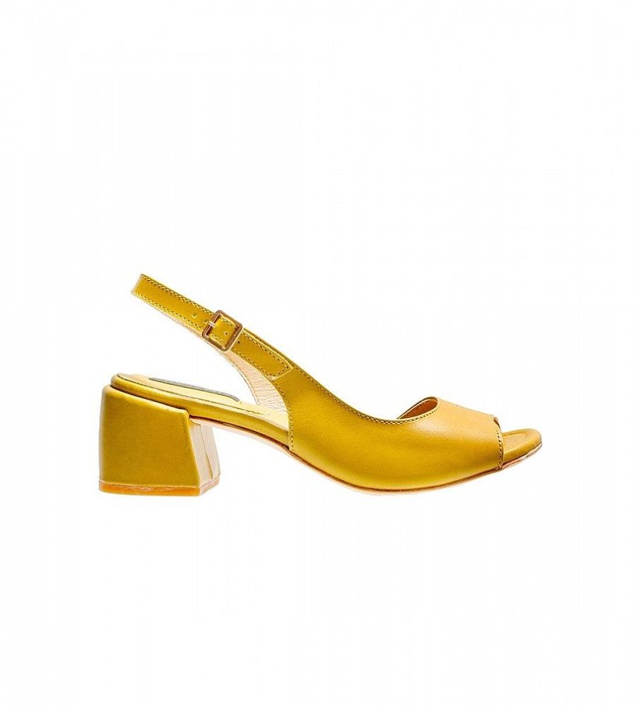 Mujer Neosens Sandalias | Sandalias S3390 Ozana Amarillo -Altura Tacon 5,5Cm-