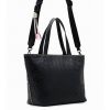 Mujer Desigual Bolsos | Bolso Softfree Pravia Zipper Negro