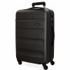 Mujer Roll Road Viaje | Maleta Mediana Rigida 65Cm Roll Road Flex Negro