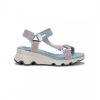 Mujer Dorking by Fluchos Sandalias | Sandalias De Piel Lais D9022 Azul -Altura Cuna 6Cm-