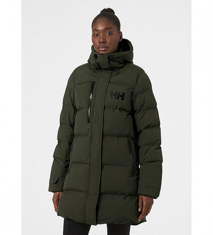 Mujer Helly Hansen Chaquetas Y Abrigos | Parka Adore Puffy Verde