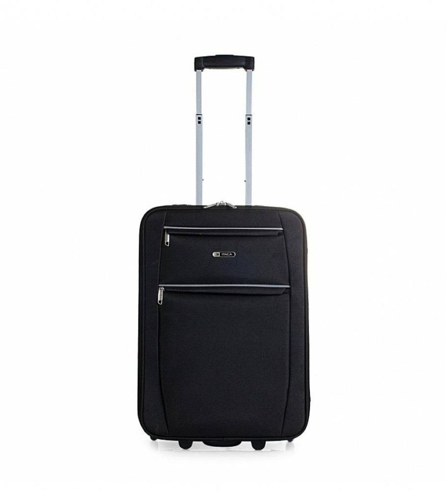 Mujer ITACA Viaje | Maleta Cabina De Viaje 2 Ruedas T71950 Negro -55X39X18Cm-