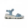 Mujer Dorking by Fluchos Sandalias | Sandalias De Piel Lais D9025 Azul -Altura Cuna 6Cm-