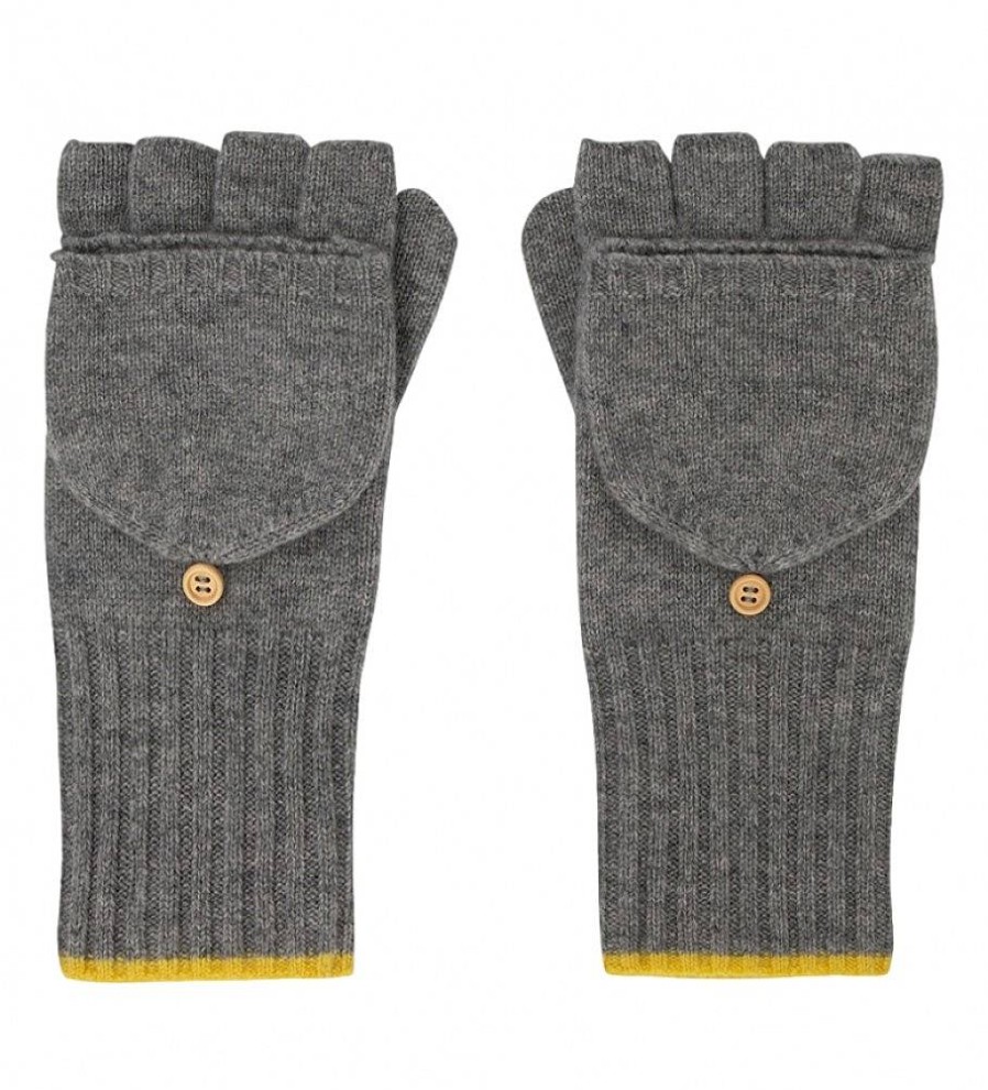 Mujer ECOALF Guantes | Guantes De Lana Woolalf Gris