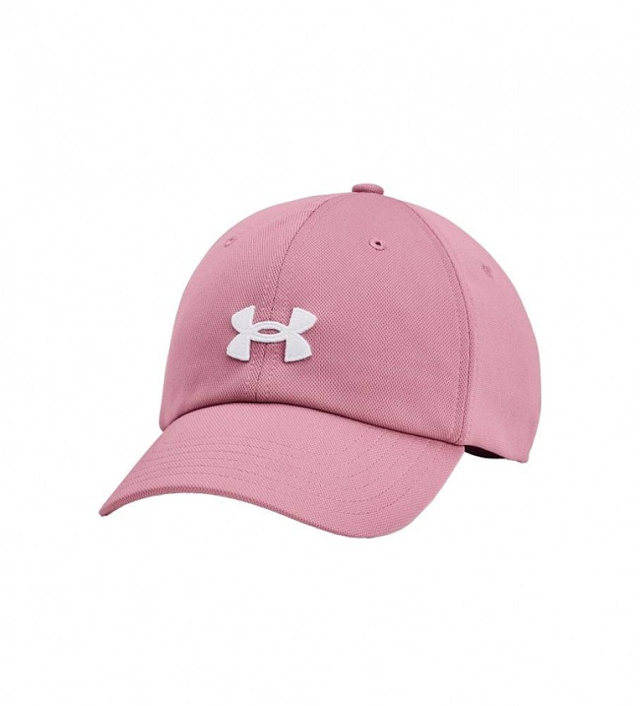 Mujer Under Armour Gorras Y Gorros | Gorra Ajustable Ua Blitzing Rosa