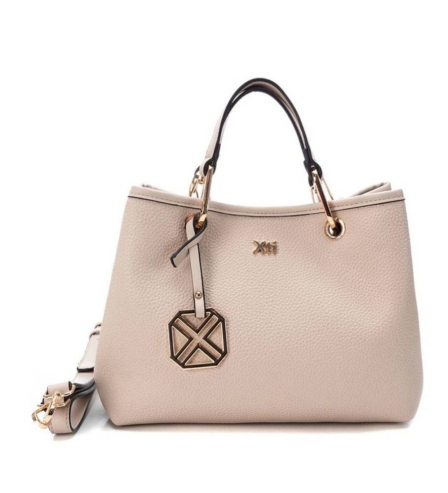 Mujer Xti Bolsos | Bolso 184204 Beige