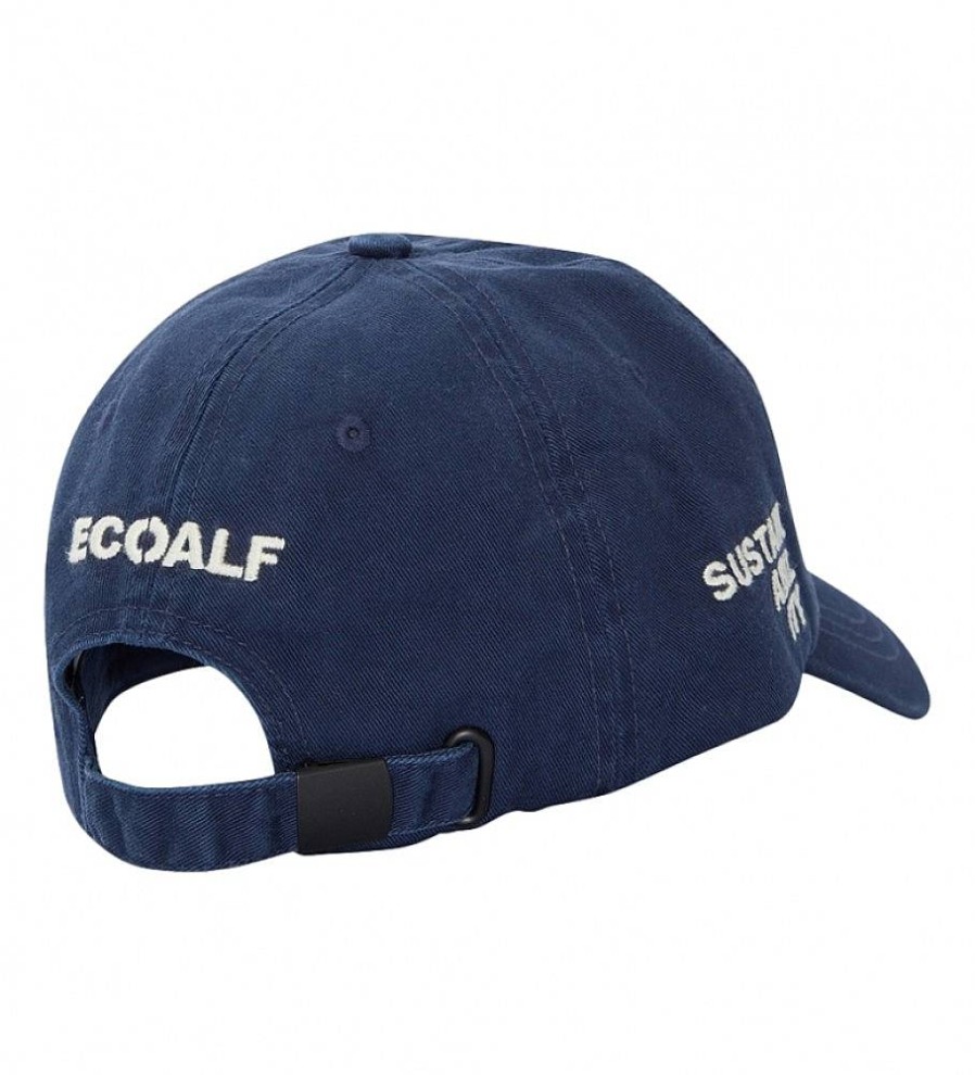 Mujer ECOALF Gorras Y Gorros | Gorra Messagealf Marino