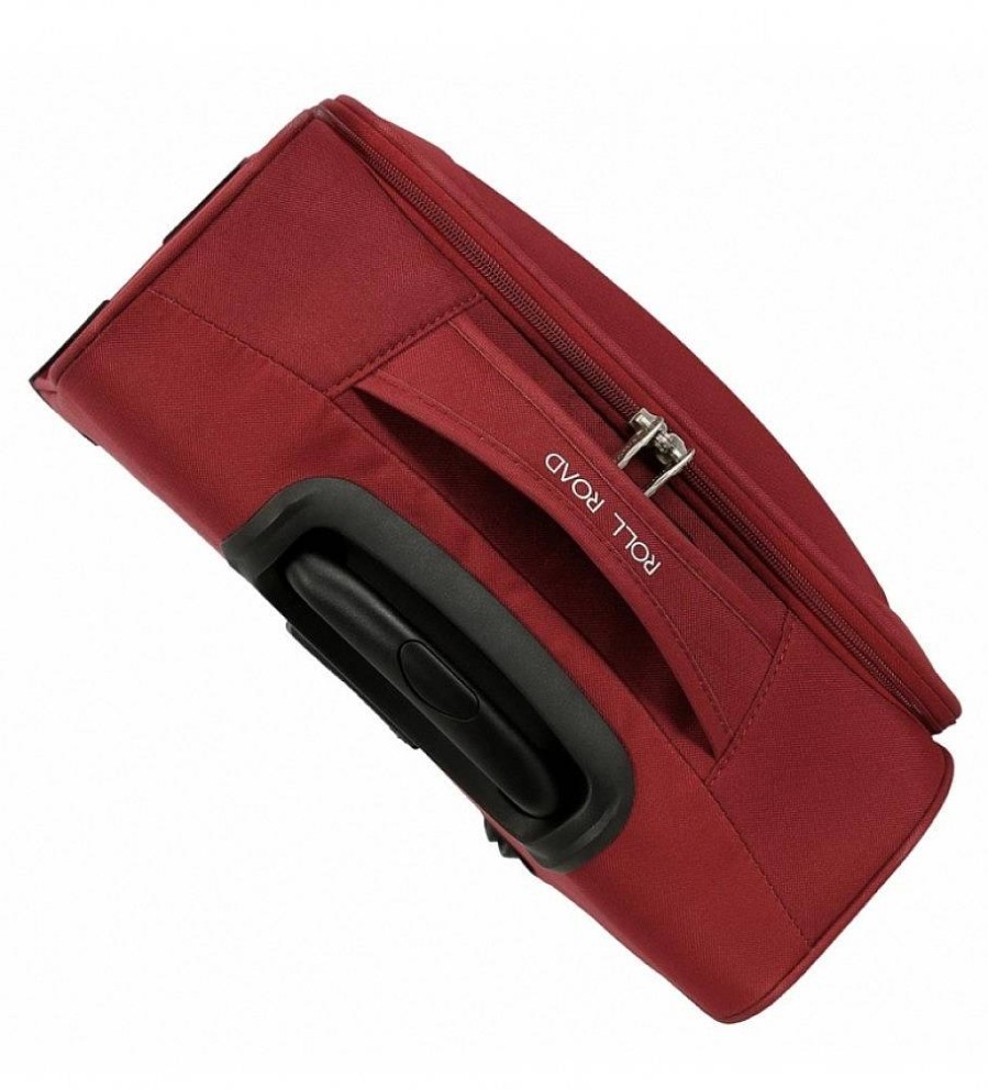 Mujer Roll Road Viaje | Maleta De Cabina Roll Road Royce 55Cm Roja -40X55X20Cm-