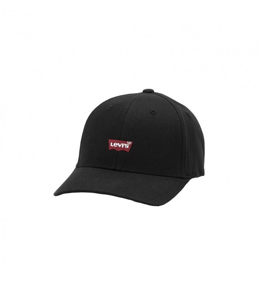 Mujer Levi's Gorras Y Gorros | Gorra Housemark Flexfit Negro