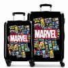 Mujer Disney Viaje | Juego De Maletas Comic Marvel Rigidas 55-68Cm Negro