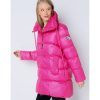 Mujer Lois Chaquetas Y Abrigos | Abrigo Acolchado Puffer Rosa