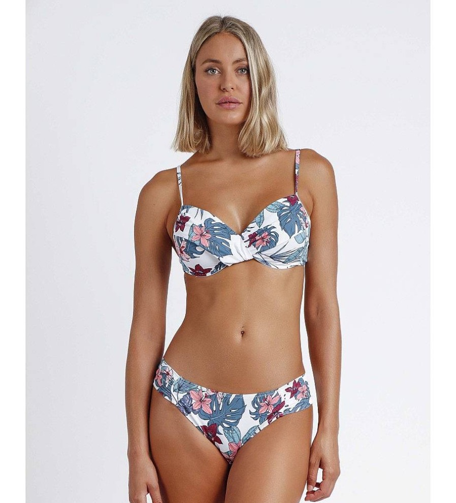 Mujer Admas Moda Bano | Bikini Aro Sweet Water Blanco