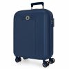 Mujer Movom Viaje | Maleta De Cabina Movom Riga Rigida 55Cm Azul Marino -40X55X20Cm-