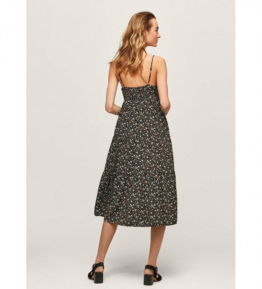 Mujer Pepe Jeans Vestidos | Vestido Pey Negro