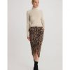 Mujer Victorio & Lucchino, V&L Faldas | Falda Leopard Motivoroyal Circus Marron