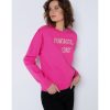 Mujer Lois Sudaderas Y Jerseis | Sudadera Con Pliegue En Hombreras Rosa