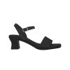 Mujer Chika10 Sandalias | Sandalias De Piel Artemisa 04 Negro