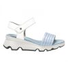 Mujer Dorking by Fluchos Sandalias | Sandalias De Piel D9023Sela1Azul -Altura Cuna: 6Cm-