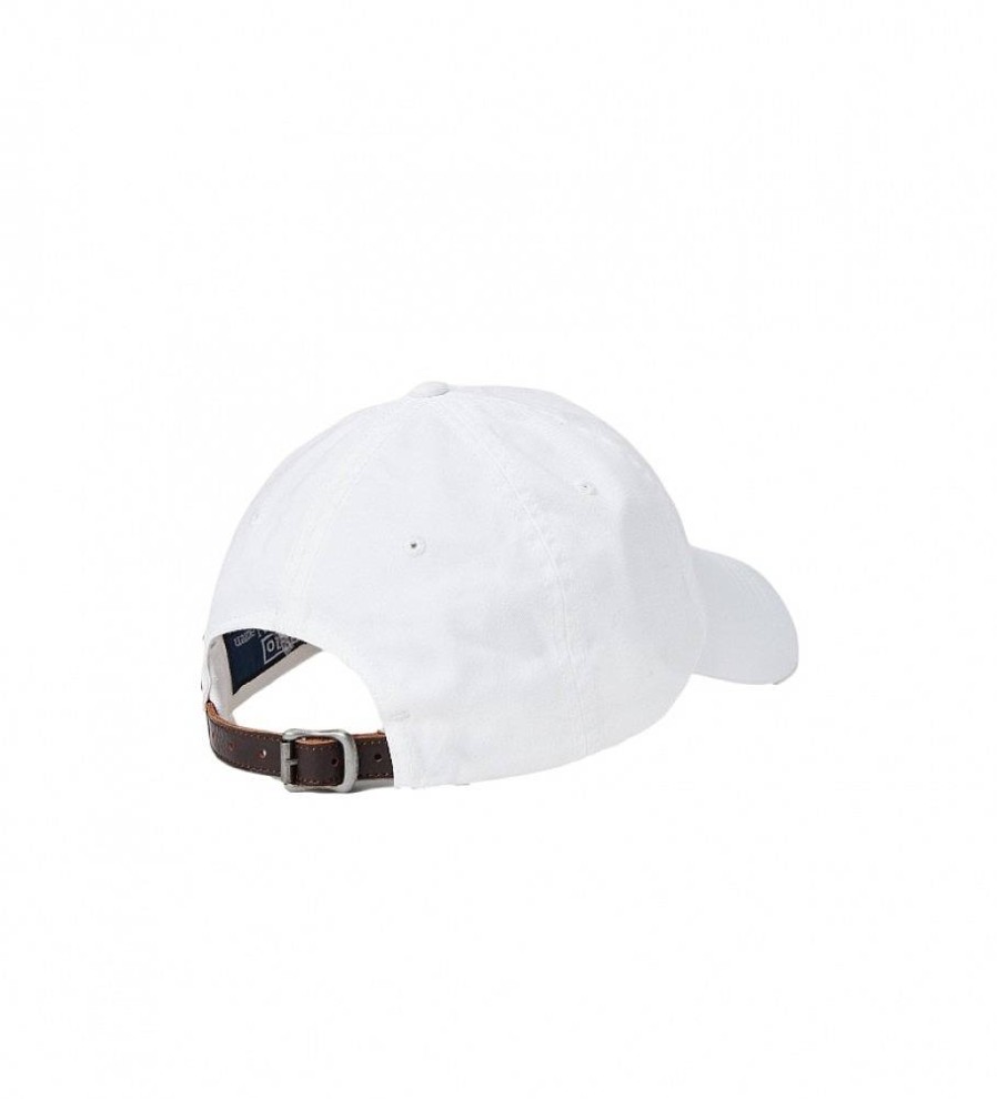 Mujer Ralph Lauren Gorras Y Gorros | Gorra Bandera Blanco