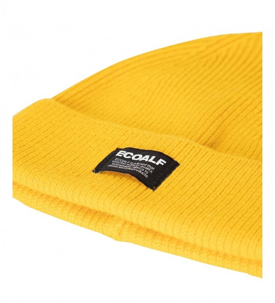 Mujer ECOALF Gorras Y Gorros | Gorro Woolalf Amarillo