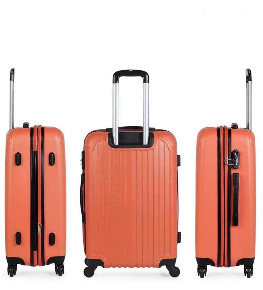 Mujer ITACA Viaje | Maleta T71560 Naranja -66X41X27 Cm-