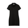 Mujer Lacoste Vestidos | Vestido Polo Robe Negro