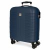 Mujer Roll Road Viaje | Maleta De Cabina Roll Road India Rigida Azul Marino -40X55X20Cm-