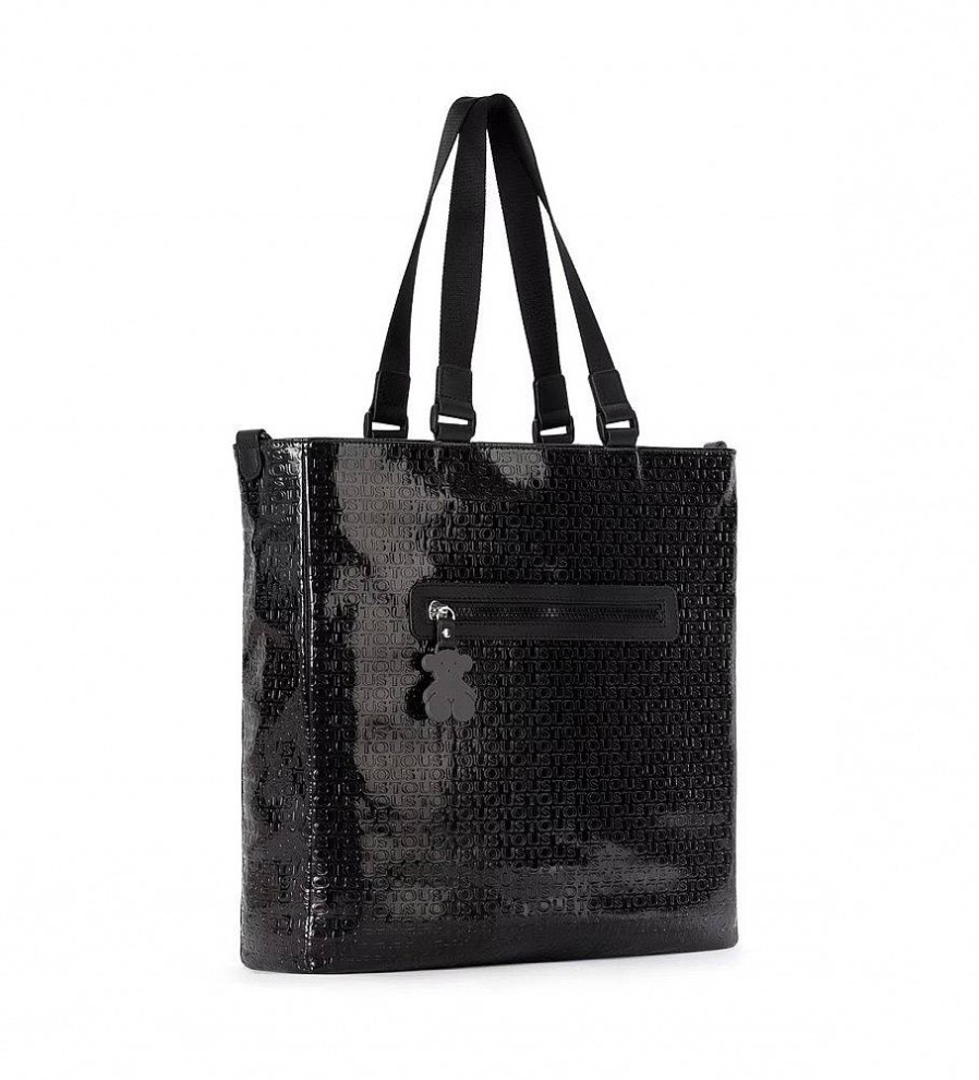 Mujer Tous Bolsos | Bolso Shopper Tiona Lindsay Negro