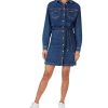 Mujer Pepe Jeans Vestidos | Vestido Corto Denim Azul