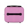 Mujer ITACA Viaje | Neceser Rigido Abs Grande De Viaje T71535 Rosa -33X26X14Cm-